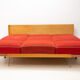 Mid century folding sofabed, 1960´s, Czechoslovakia