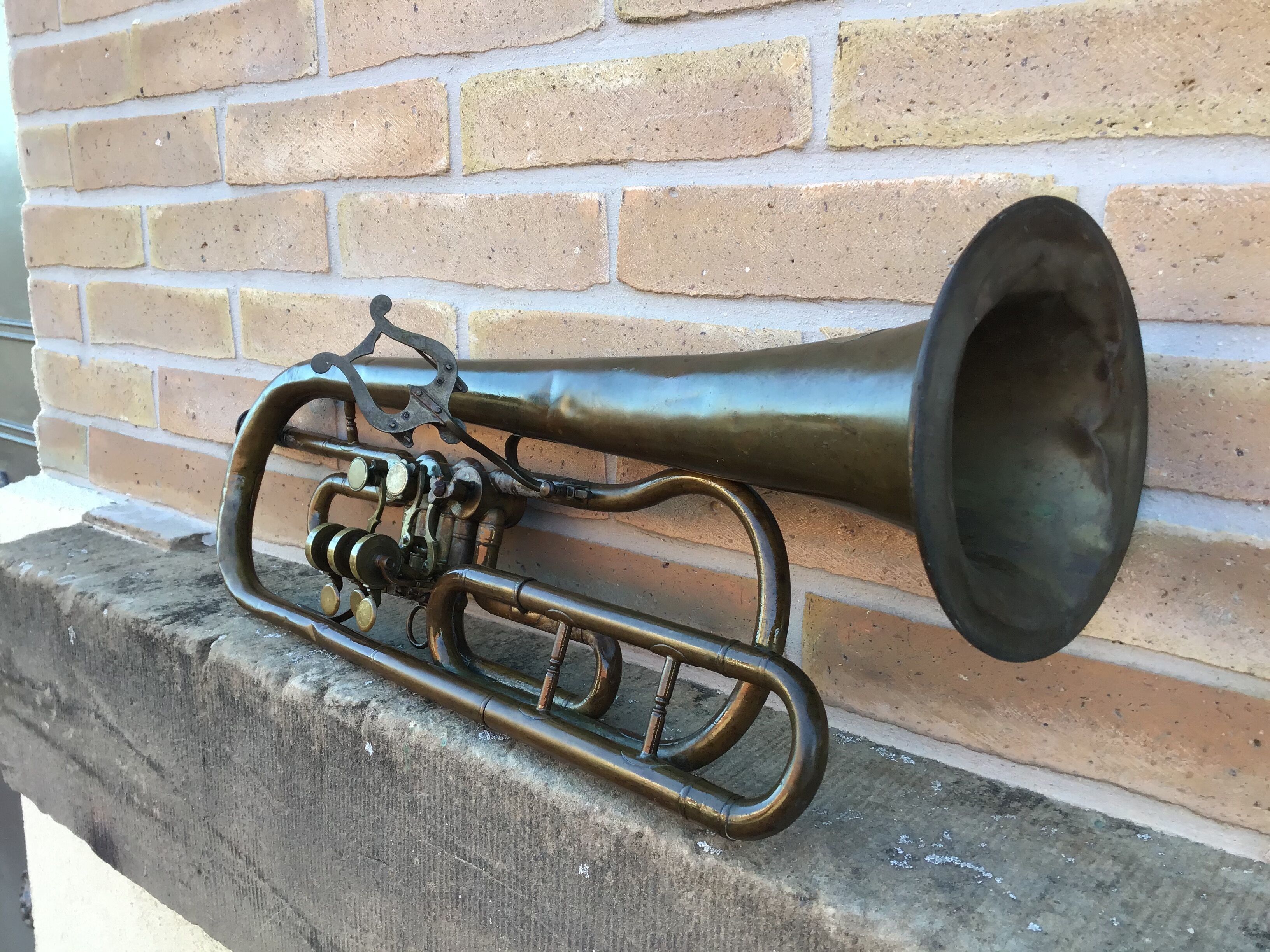 Vintage trumpet Tito Belati in Peruggia