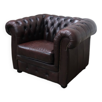 Vintage Chesterfield club fauteuil