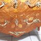 Louis XV style curved chest of drawers, rosewood, restored