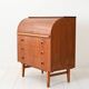 Bureau Secrétaire Vintage Scandinave en Teck