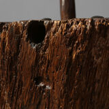19th century rustic handmade stool