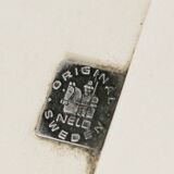 Pair of armchairs and ottomans Nelo Sweden, Sweden, circa 1975