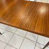 Vintage 1970s extendable Scandinavian teak table