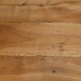 Farmhouse table in blond cherry, Louis XV style – 2nd part of the 19th century