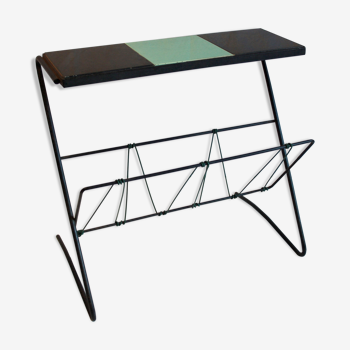 Porte-revues table d’appoint circa 60