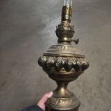 Pied de lampe ancien laiton