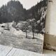 Old XXL black and white mountain photography