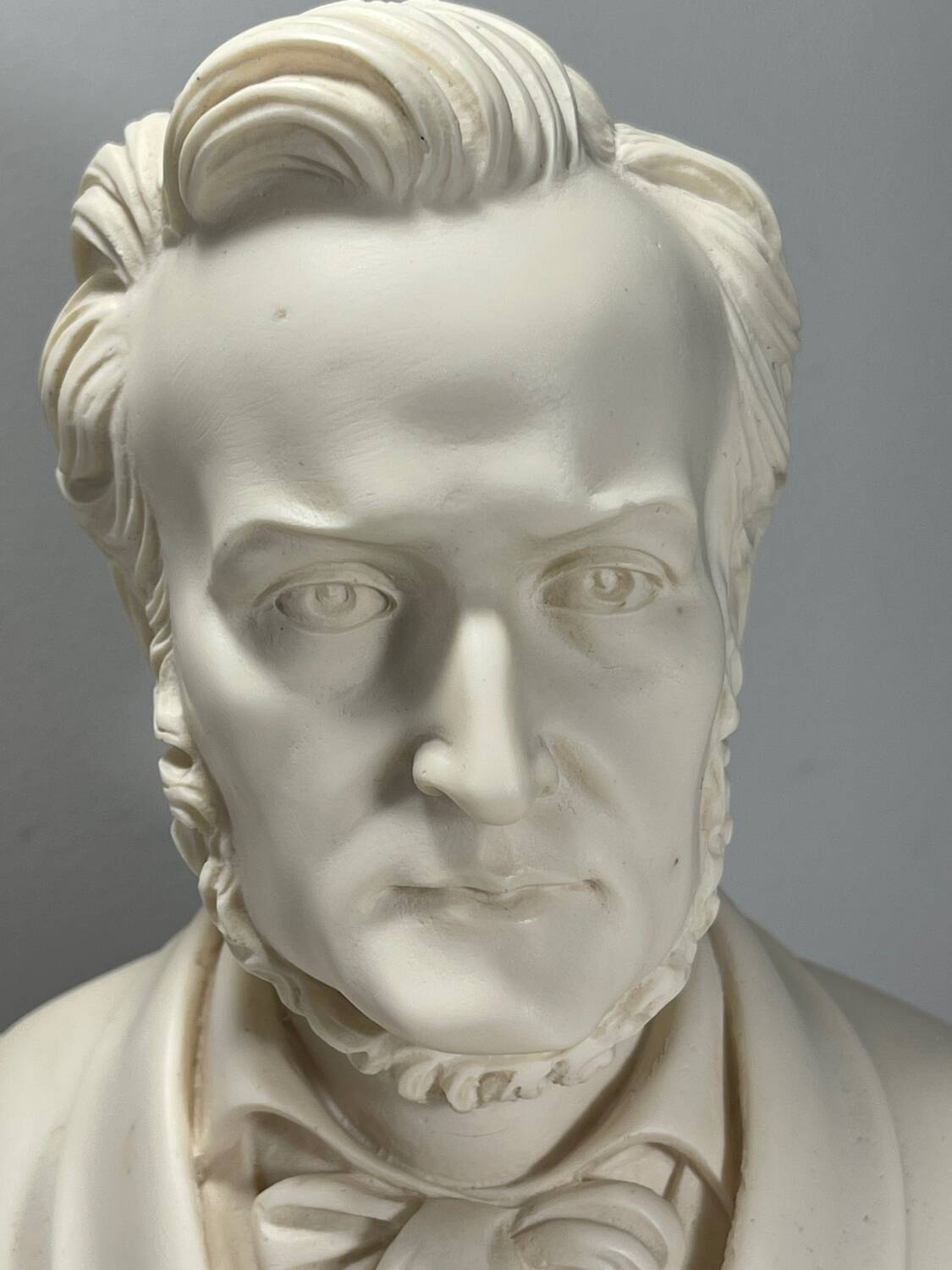 Resin bust of Wagner signed A. Giannelli Sculpture Year 60