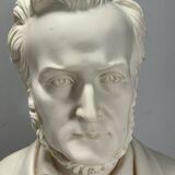 Resin bust of Wagner signed A. Giannelli Sculpture Year 60