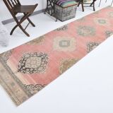 Shades Of Pink Vintage Runner Rug