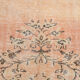Madallion classic style distressed rug 266x161 cm