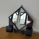 Art Deco wrought iron mirror