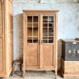 Old glass cabinet