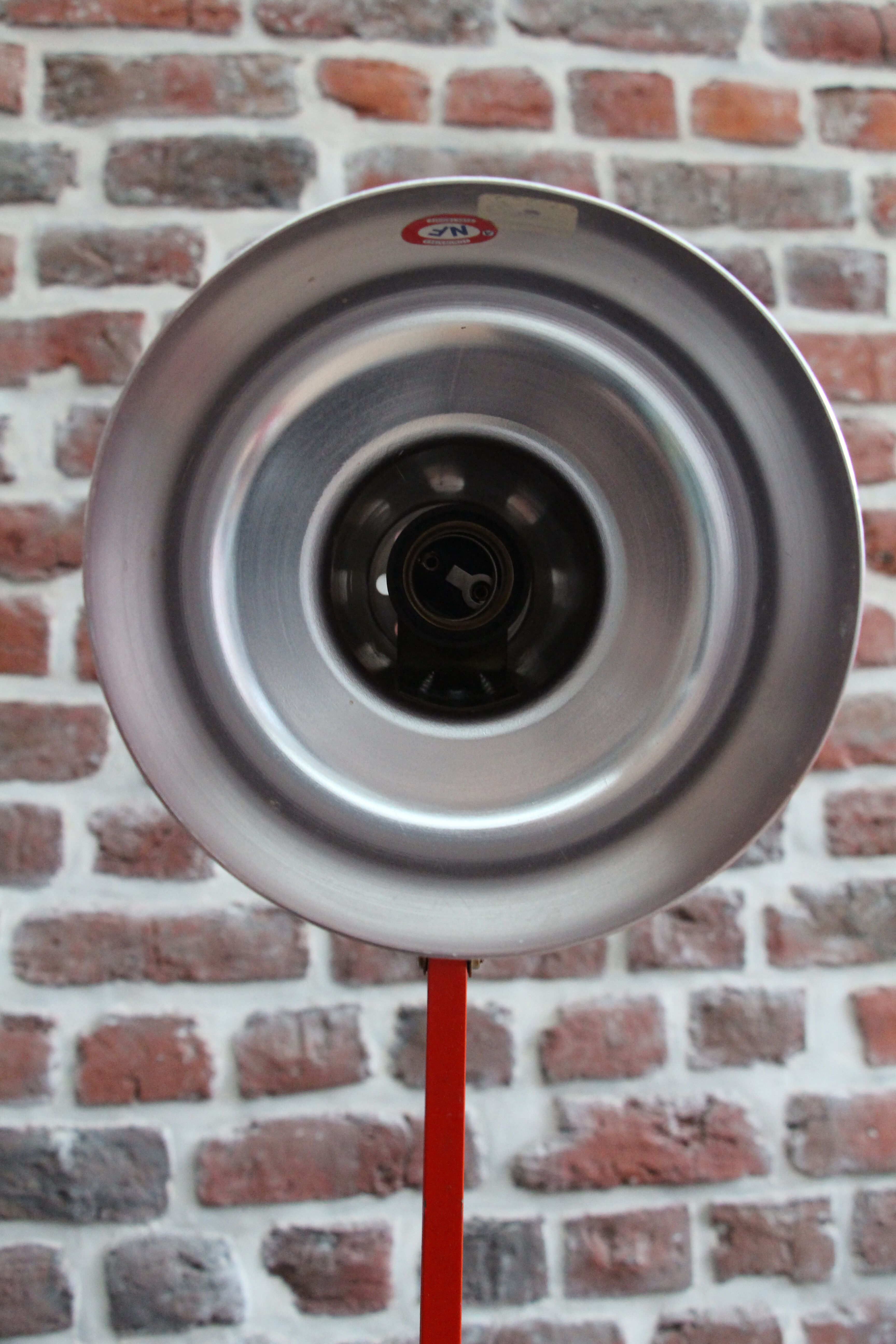 Architect lamp RDA red 70's