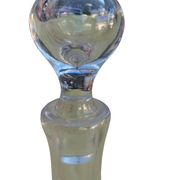 baccara liqueur carafe margaux model signed cap and carafe