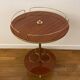 Vintage 70s Pedestal Table / Bar Furniture