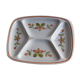 Gien model 4-compartment earthenware dish My kitchen 28.5 x 21 cm