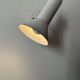 Vintage Raak adjustable wall lamp, chrome and white metal, Netherlands 1970
