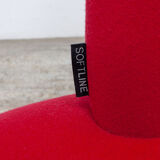 Softline orlando fuchsia sofa