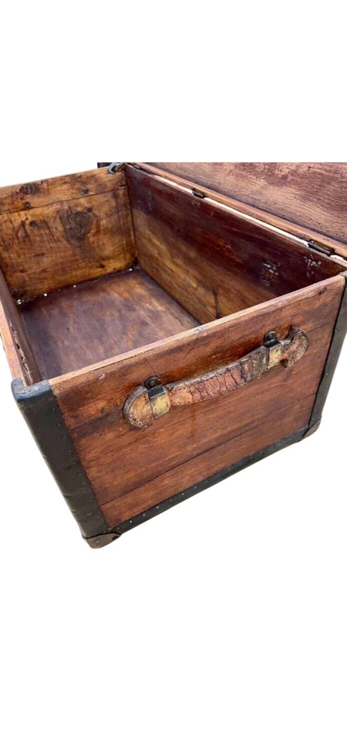 Malle en bois lavoet