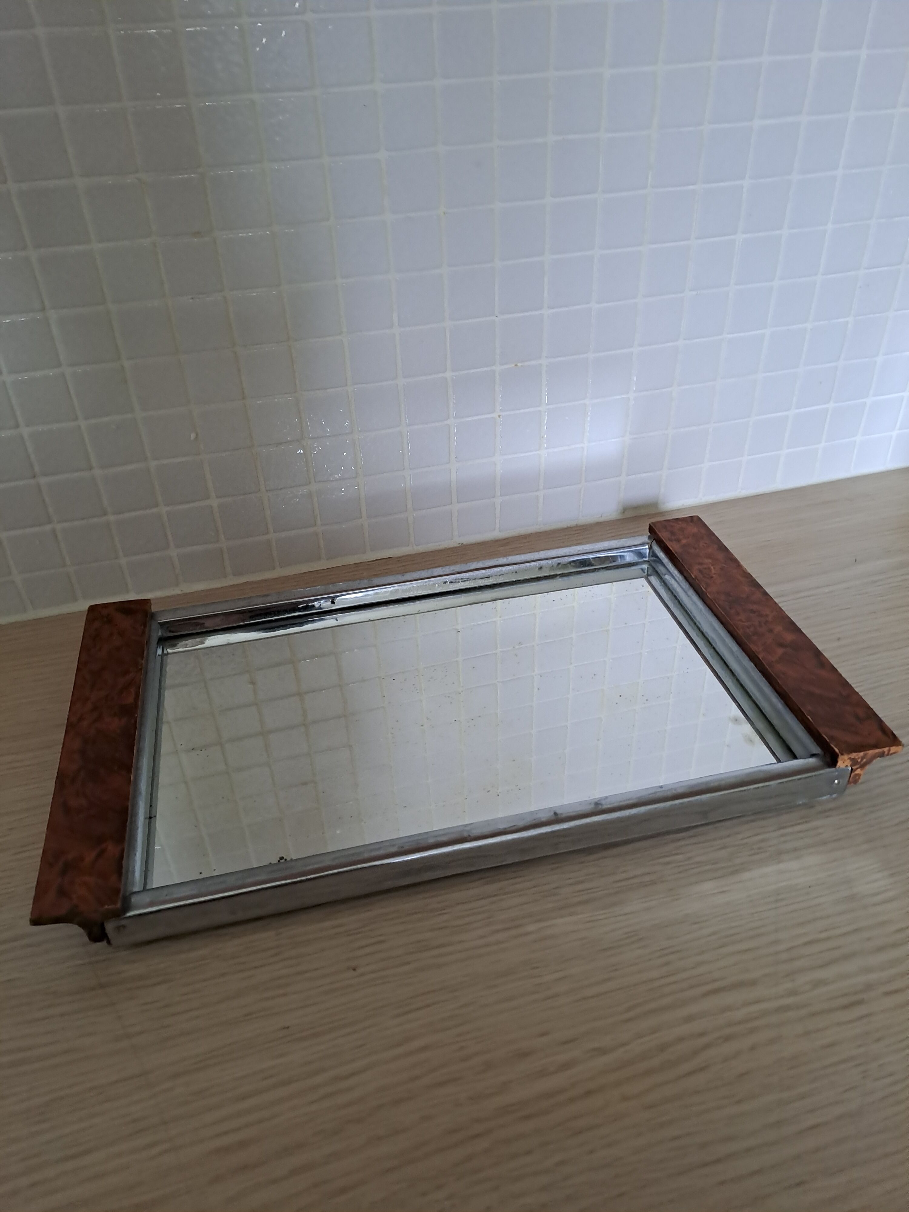 Art Deco mirror tray