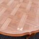 Renovated Louis XV dining table in cherry wood from the 20th century, 210cm.