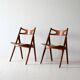 Pair of CH29 Chairs by Hans J. Wegner