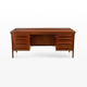Freestanding Writing Desk by Ib Kofod Larsen for Faarup Møbelfabrik, Denmark 60s
