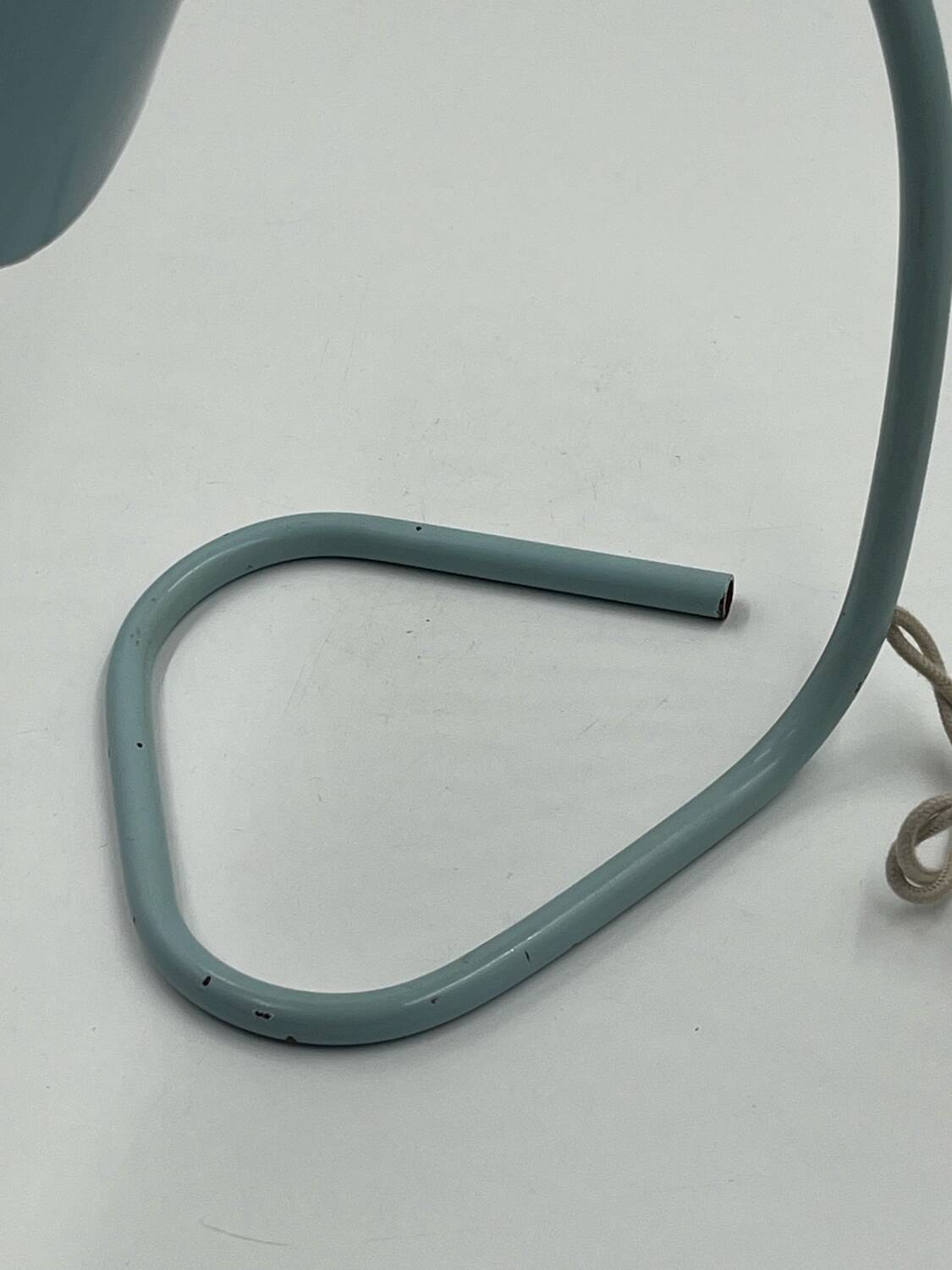 Sky blue casserole lamp