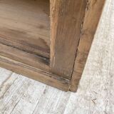 Two-sided central island counter in pine 220cm
