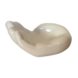 Empty white hand pocket