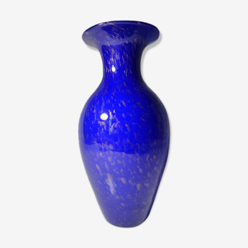 20th design blown glass vase