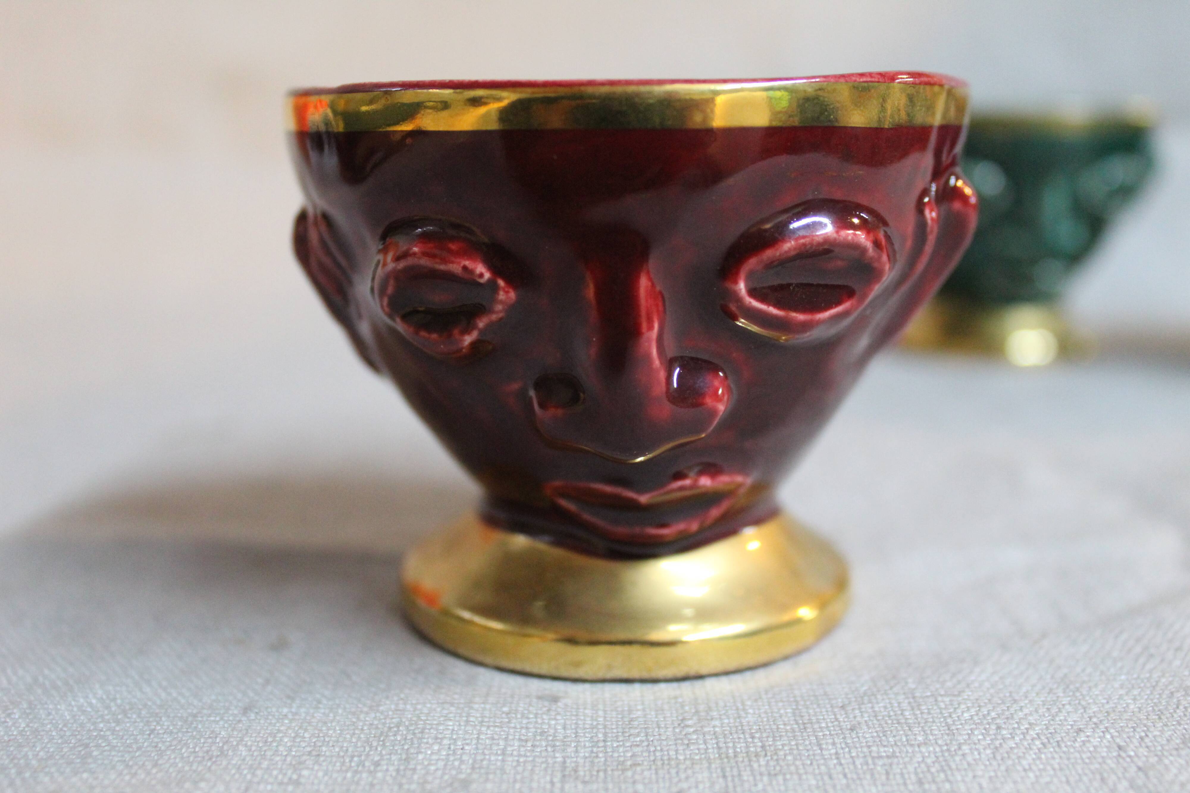 3 Anthropomorphic cups