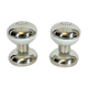 Goffredo Reggiani chrome and milk glass table lamps from 70s