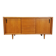 Vintage row in light oak wood from the 60s