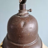 Art Deco suspension in marbled opaline, Scailmont (Belgium), 1920-30