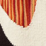 Daniel Drouin woven wool tapestry “Ombre rouge” 1970
