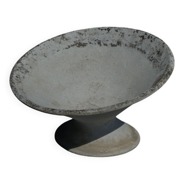 Mid-century cast concrete planter, Willy Guhl, 1960s