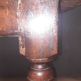 Rustic rectangular table from the eighteenth century