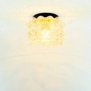 Pair of Bubble Glass Ceiling Lights by Helena Tynell for Limburg, 1960s/70s