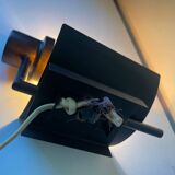 Applique murale Art Déco scandinave en métal/cuivre vintage