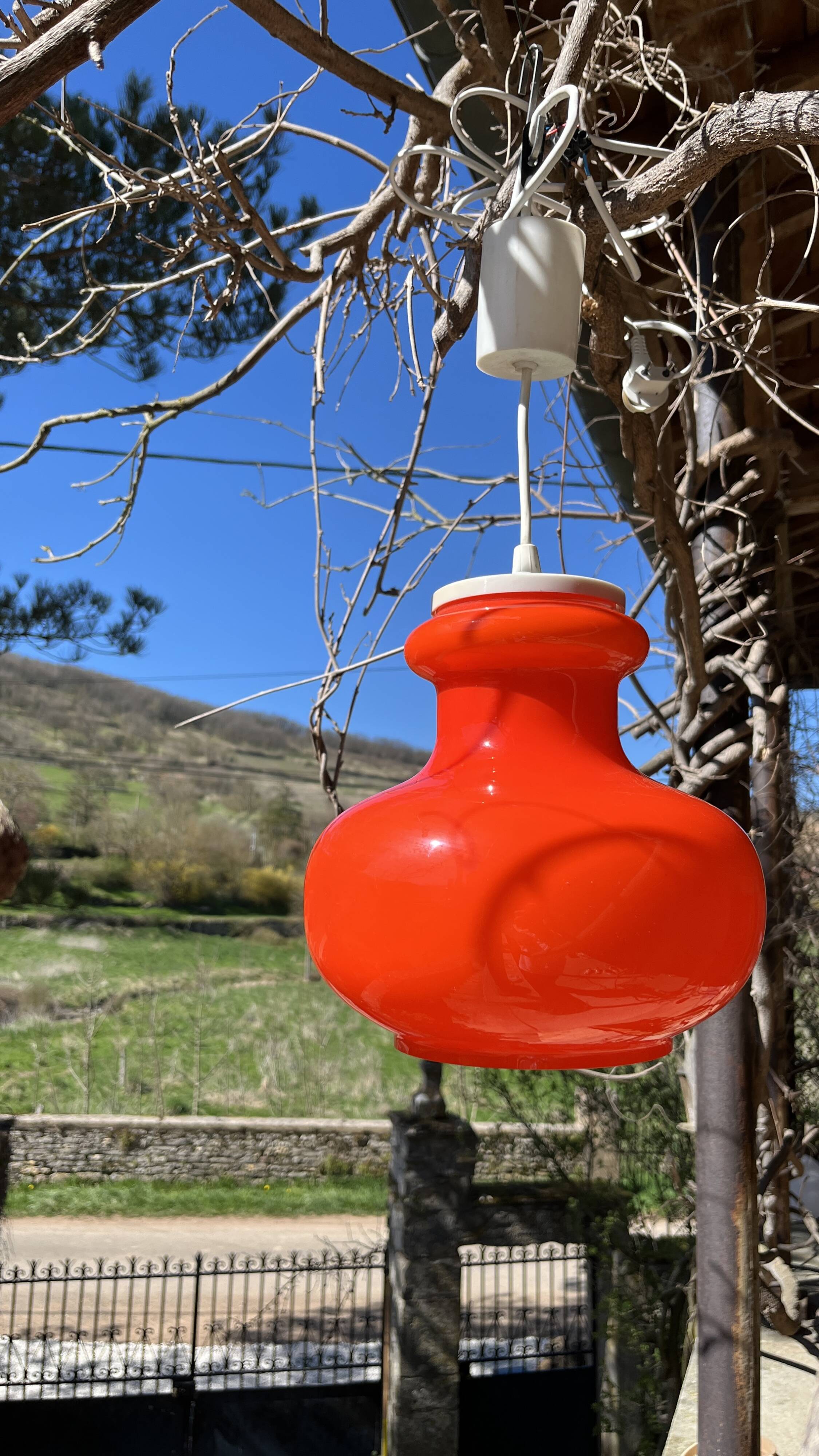 Vintage pendant light