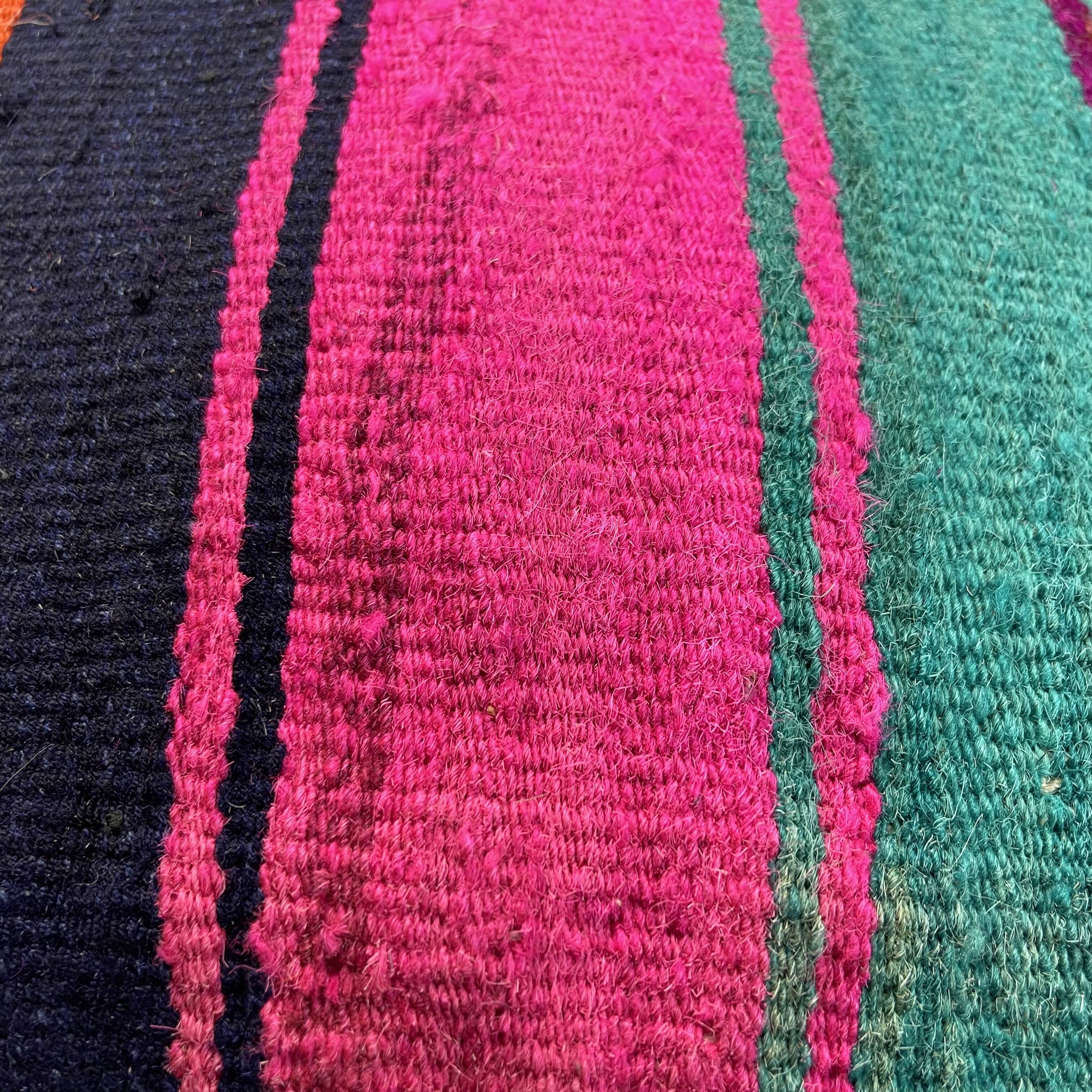 Vintage turkish kilim cushion cover 40 x 40 cm