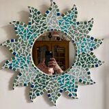 Sun mosaic mirror