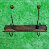 Wood/steel hooks