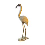 Flamant rose en laiton