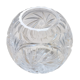 Vase cut crystal ball