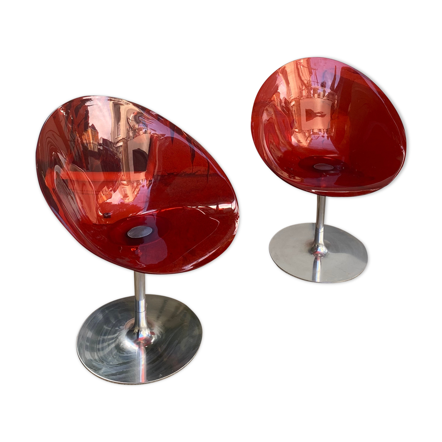 Starck Eris chairs for Kartell