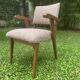 Mid-century bridge armchair